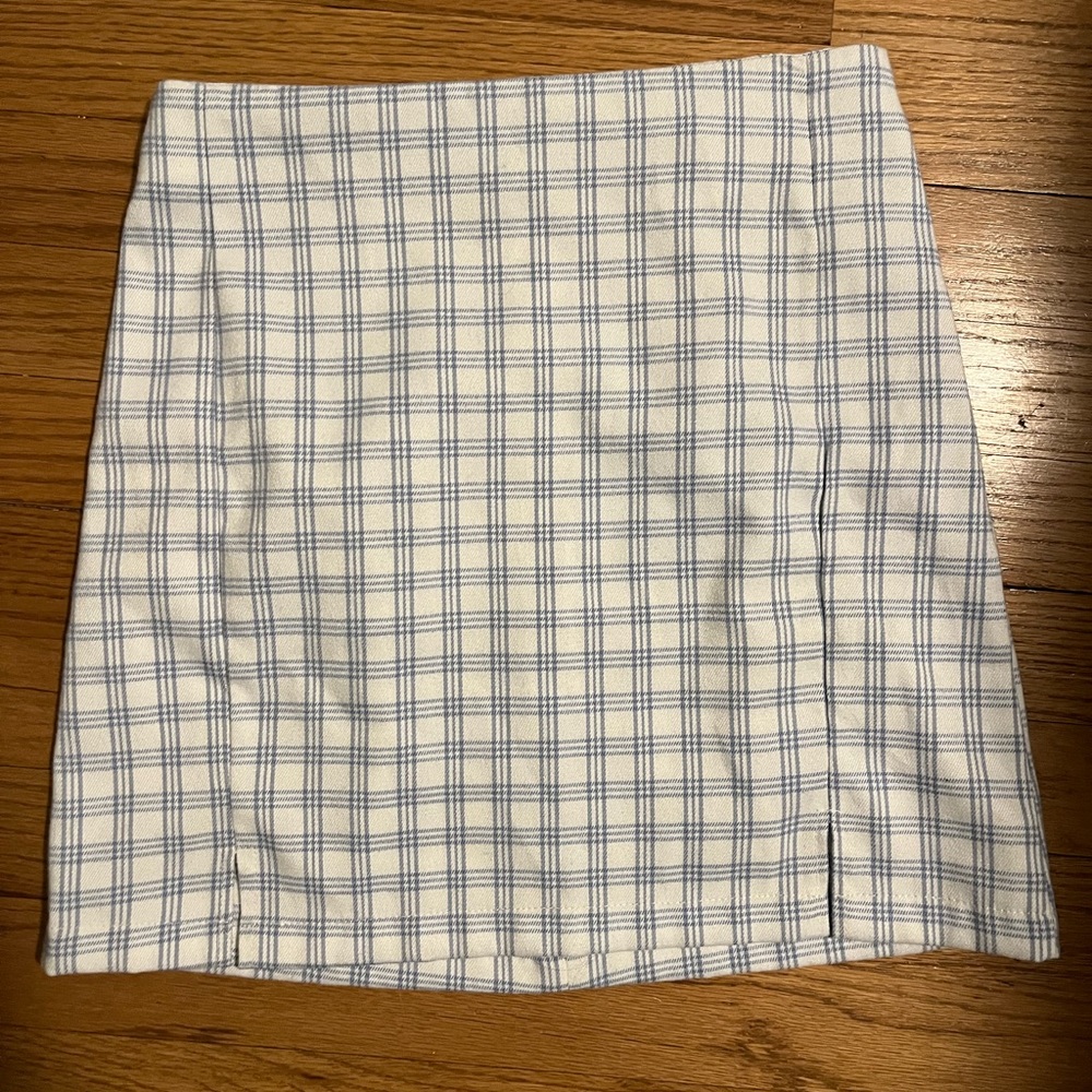 Plaid Miniskirt